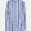 Tops And Shirts SAKS POTTS | William Shirt In Stripe Blue