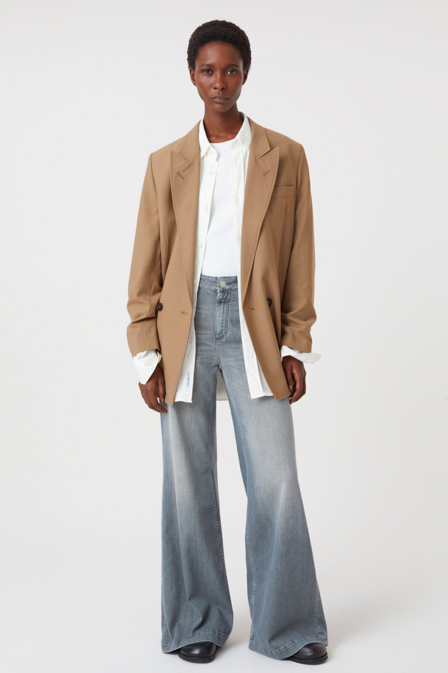 Jeans CLOSED | Glow-Up Cropped Jeans In Mid Grey