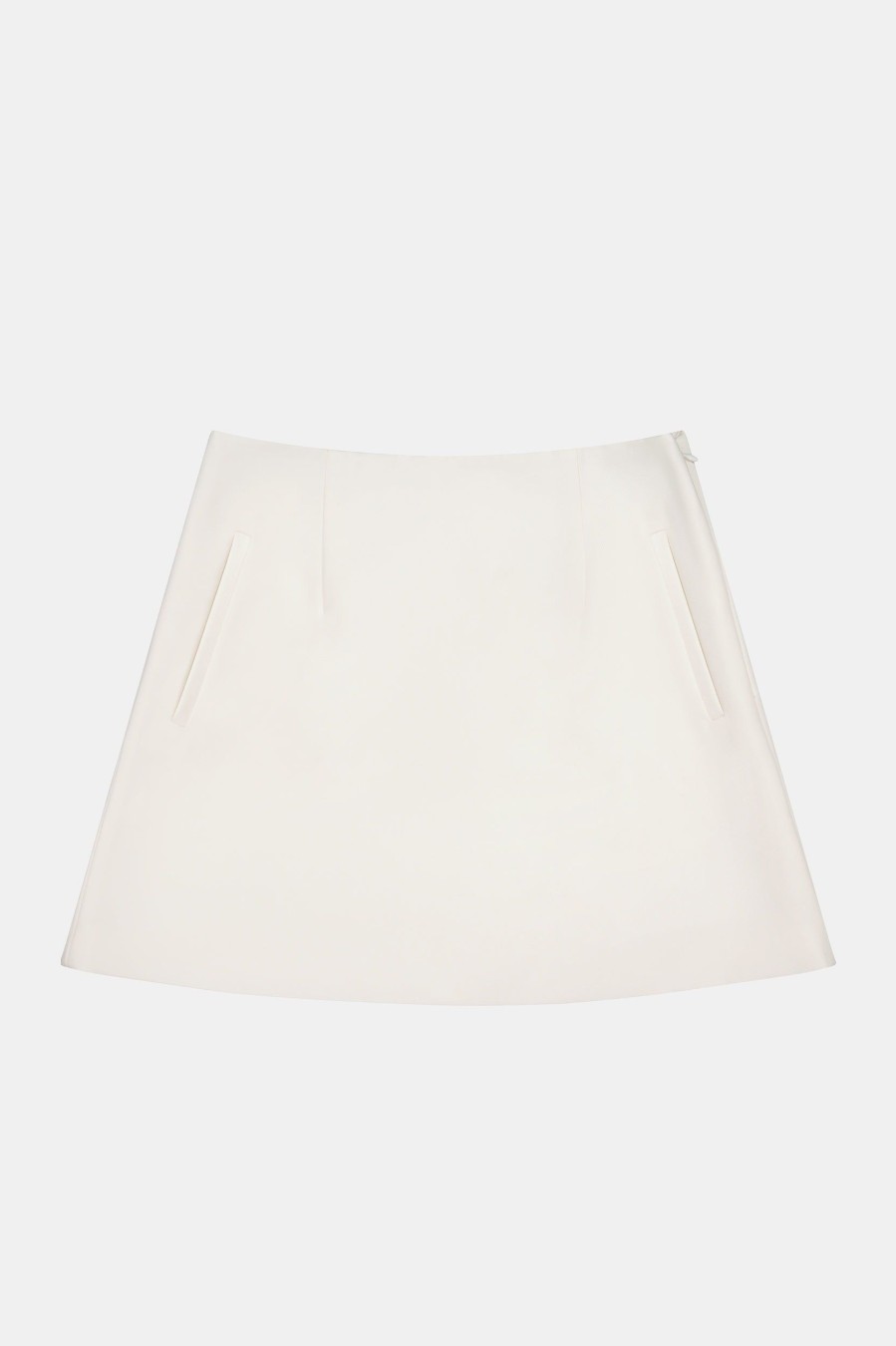 Skirts Rebe | Mini Skirt In Ivory Neutrals