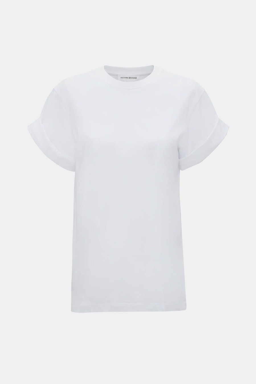 Tops And Shirts Victoria Beckham | Relaxed Fit Tee In White