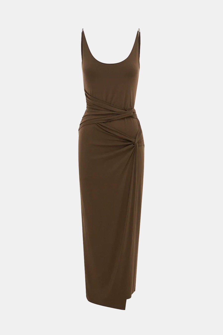 Dresses POSSE | Felicity Dress In Dark Chocolate Brown