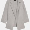 Coats And Jackets Theory | Clairene Wool Cashmere Coat In Grey