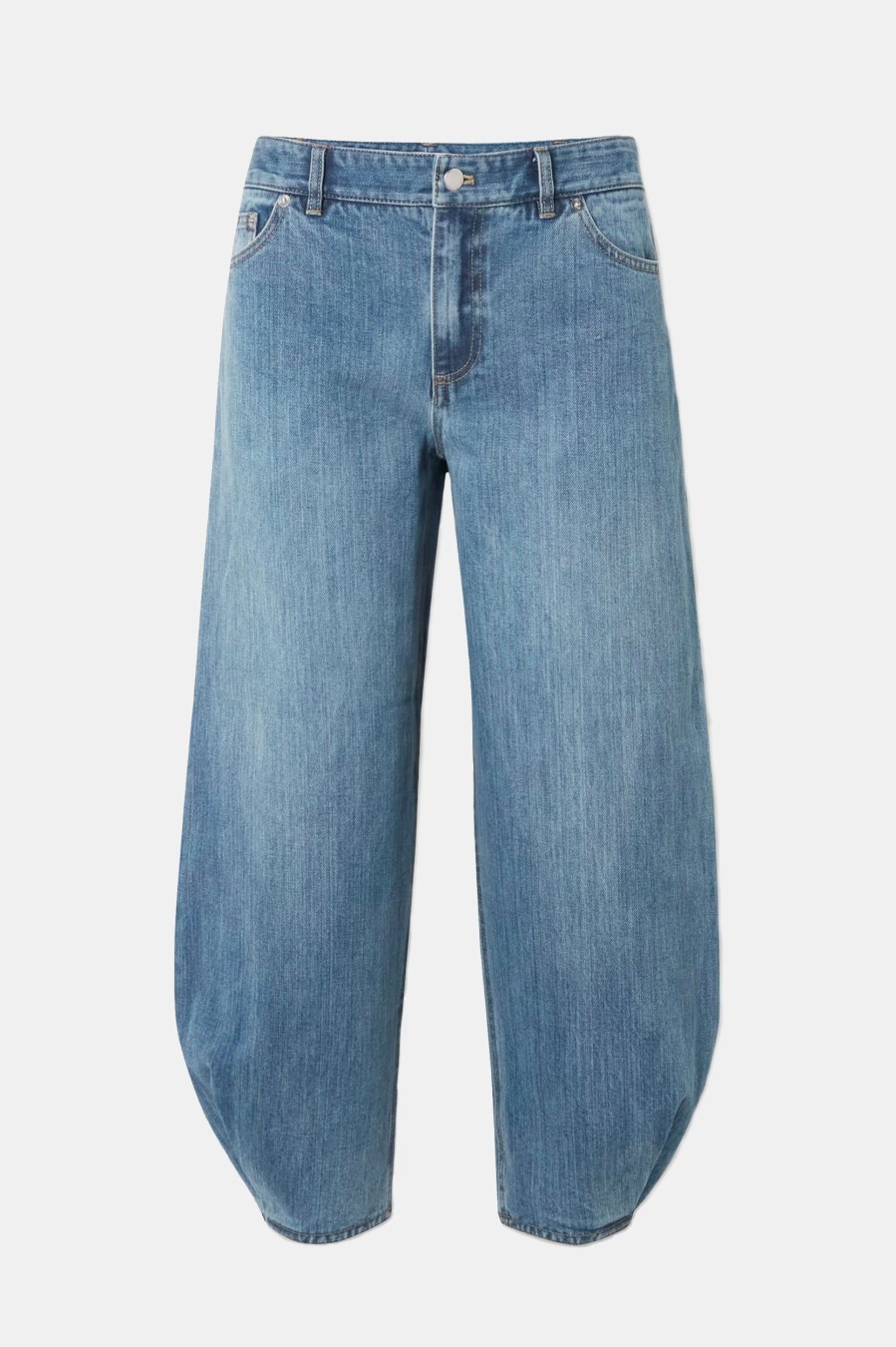 Denim Tibi | Classic Wash Denim Brancusi Jean - Regular Blue