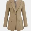 Coats And Jackets Christopher Esber | Redux Contoured Blazer In Khaki Green