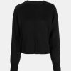 Tops And Shirts CLOSED | Crew Neck Long Sleeve In Black