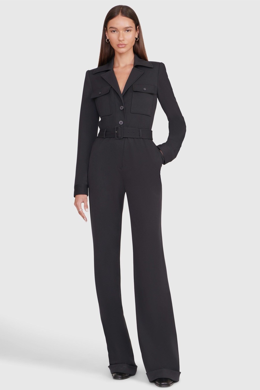 Jumpsuits STAUD | Ramble Jumpsuit In Black