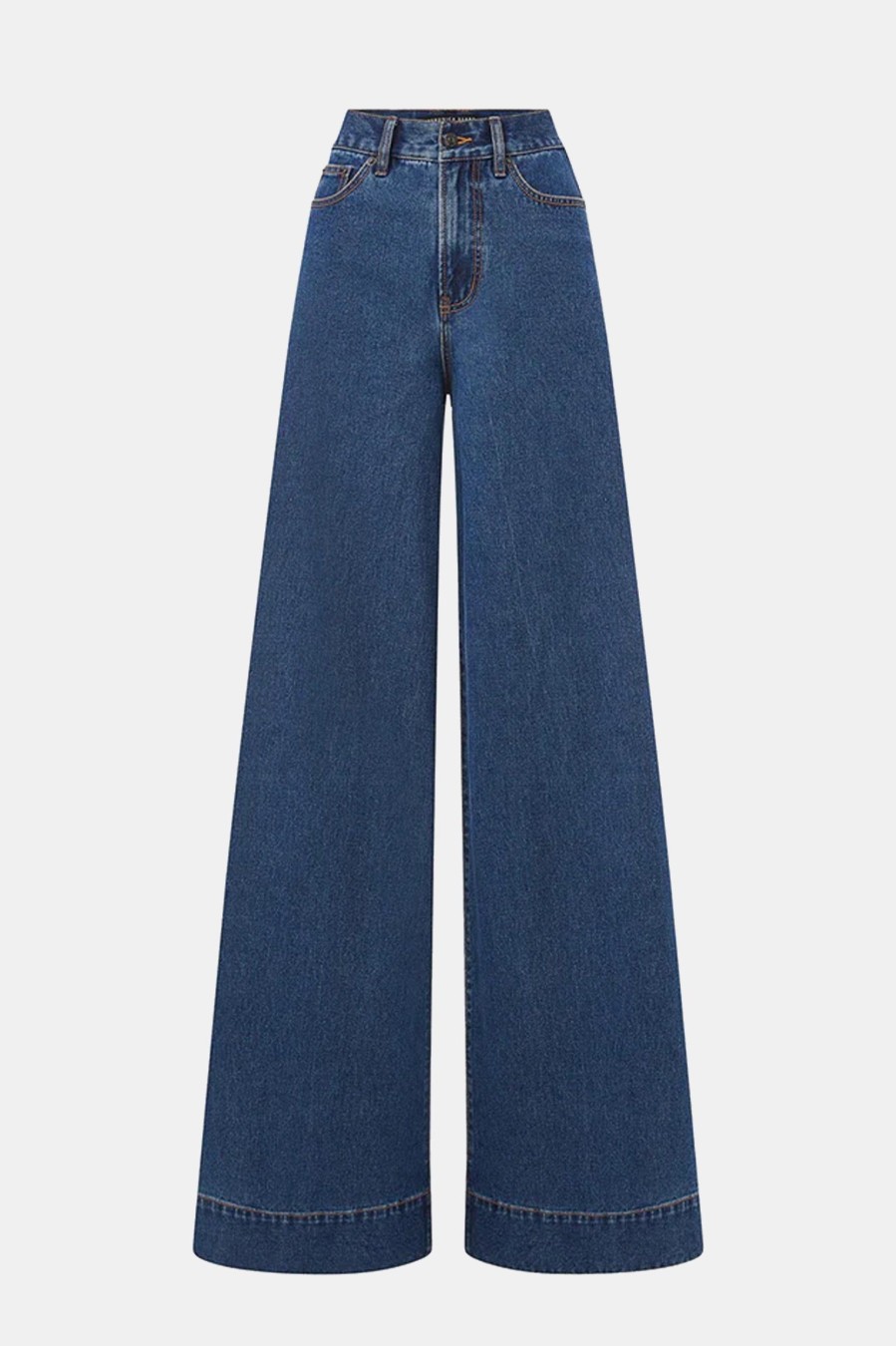 Denim Veronica Beard | Haizley Wide Leg Jean Denim