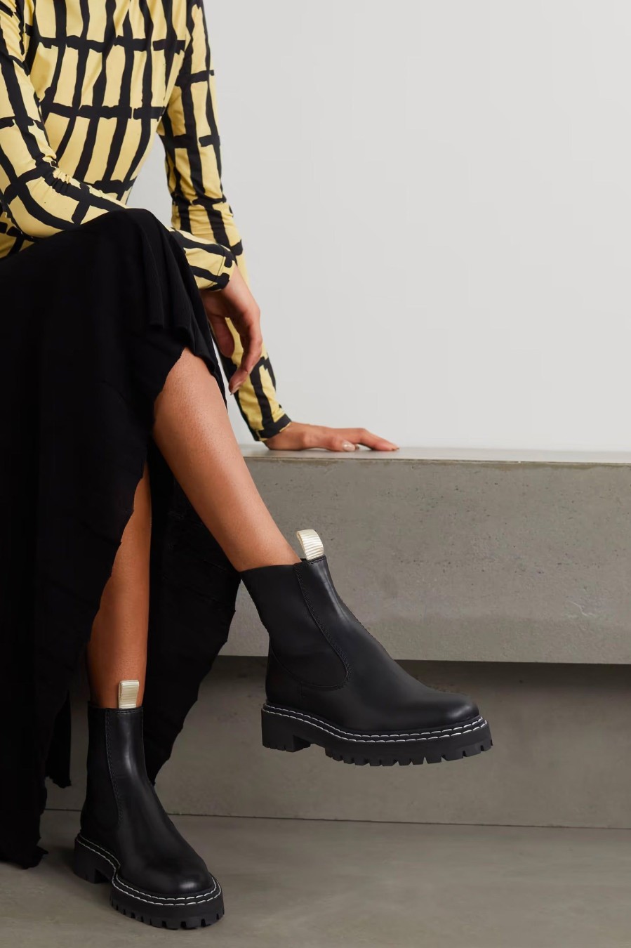 Shoes Proenza Schouler | Lug Sole Chelsea Boot Black