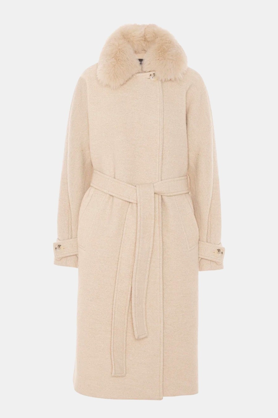 Coats And Jackets MEOTINE | Bella Coat In Beige Neutrals