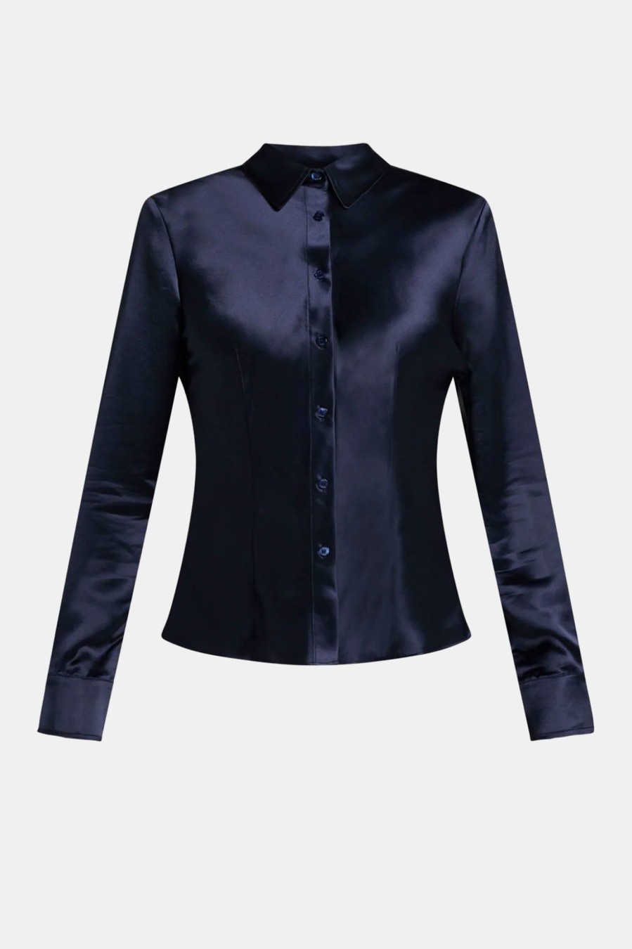 Tops And Shirts STAUD | Bogart Top In Navy Blue