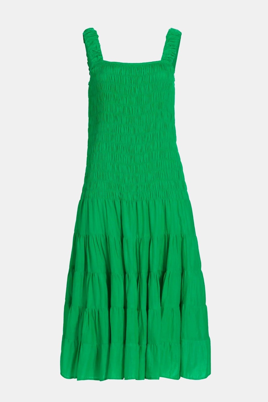 Dresses Merlette | Freja Dress In Kelly Green