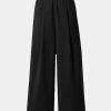 Trousers Tibi | Tropical Wool Marit Pull On Pant Black