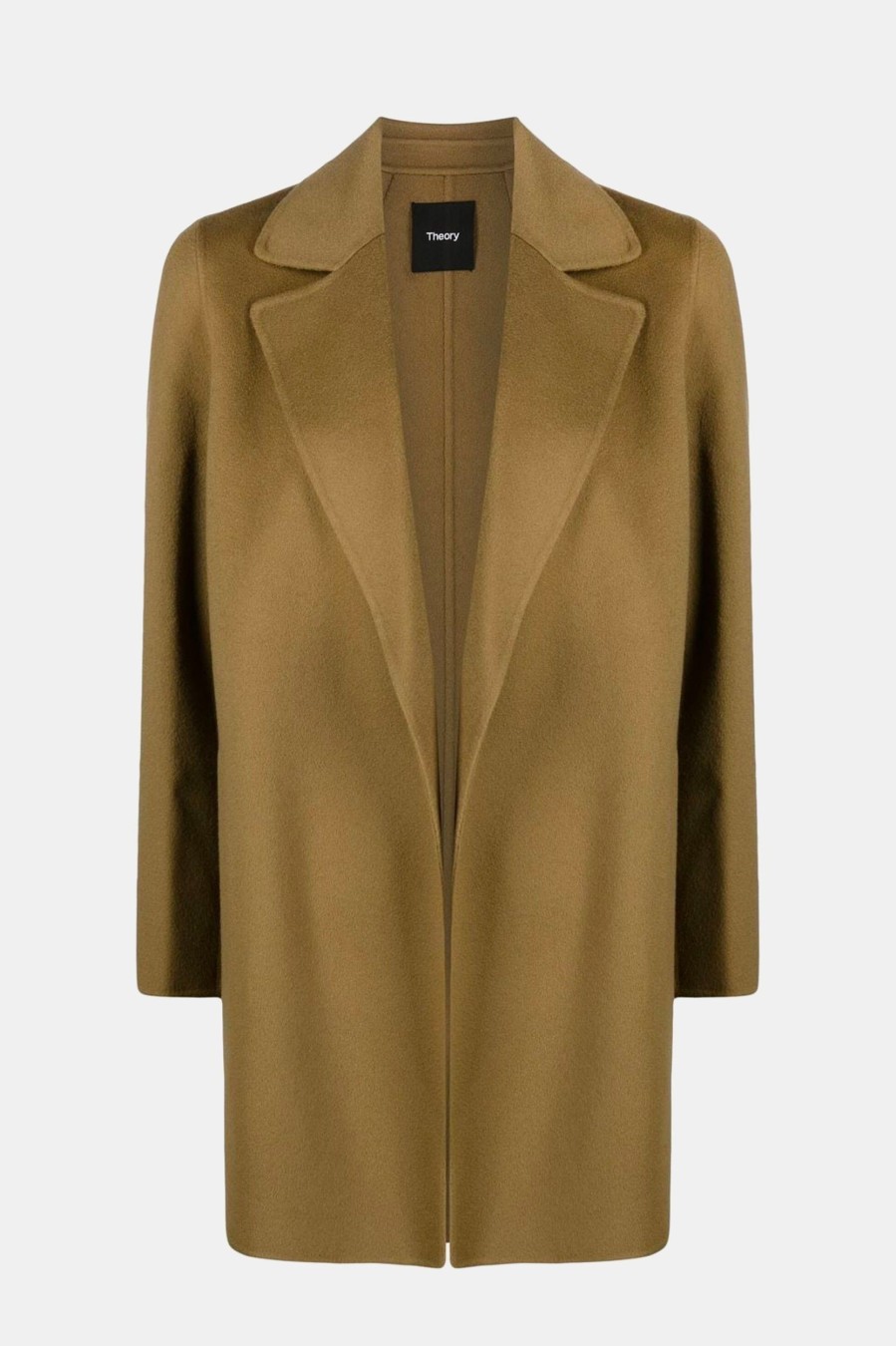 Coats And Jackets Theory | Clairene Coat In Khaki Green