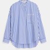 Tops And Shirts Alex Mill | Jo Cotton Shirt In Blue Stripe Multi