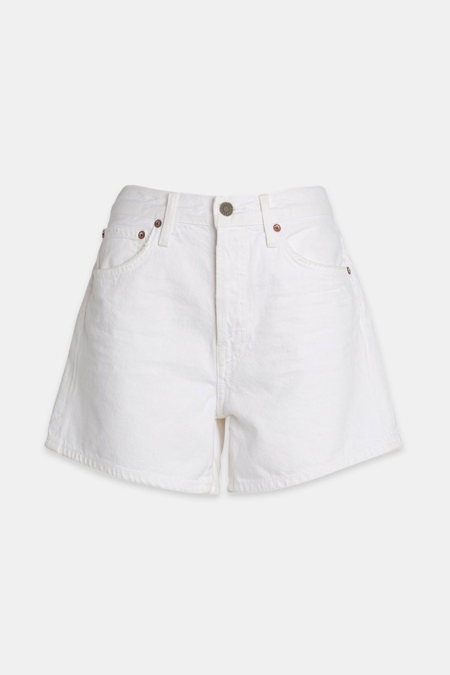 Denim AGOLDE | Parker Long Short In Dough Neutrals