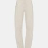 Denim Victoria Beckham | Twisted Slouch Jean In Ecru Neutrals