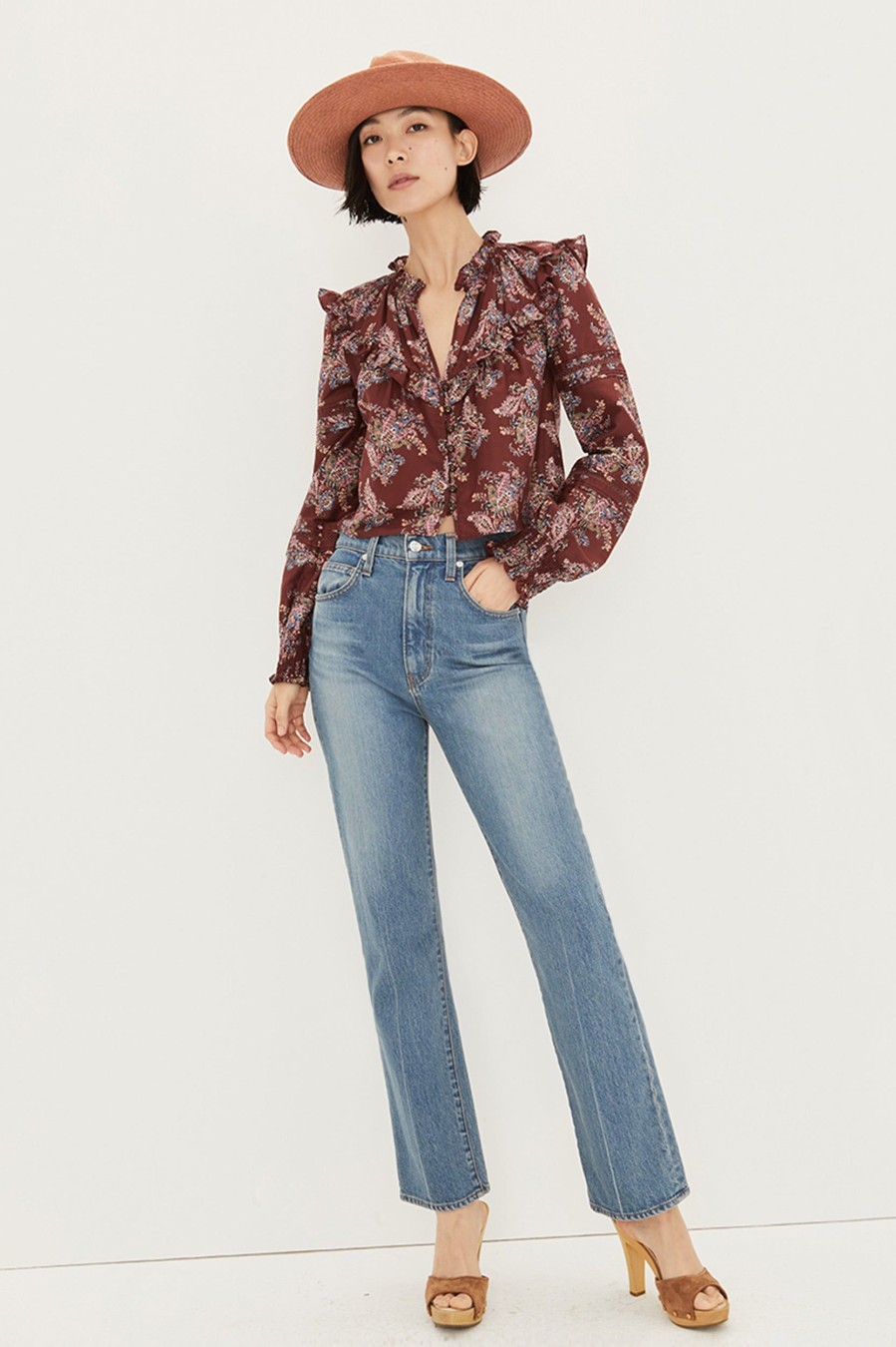 Tops And Shirts Veronica Beard | Hopkins Paisley Top