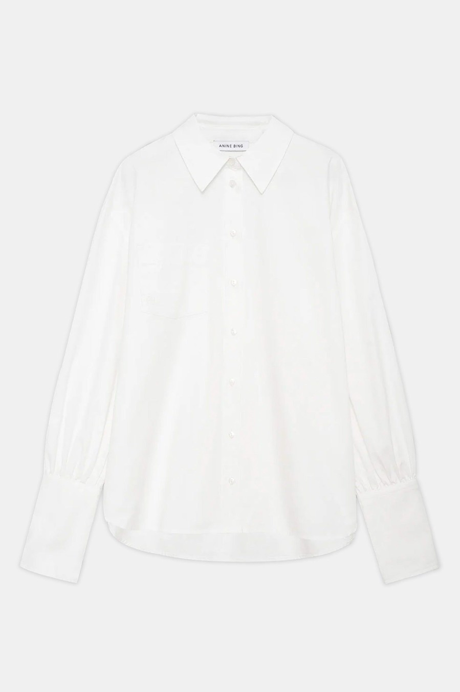 Tops And Shirts Anine Bing | Maxine Shirt In White