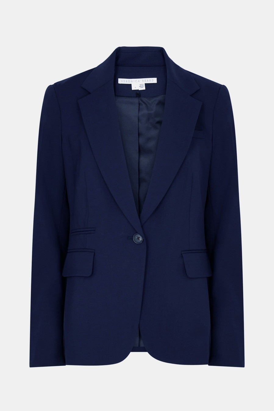 Coats And Jackets Veronica Beard | Classic Blazer In Navy