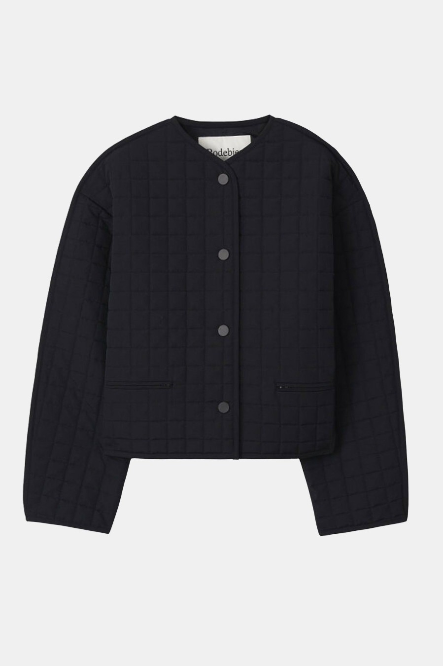 Coats And Jackets Rodebjer | Hera Quilted Jacket In Black