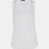 Tops And Shirts ATM Anthony Thomas Melillo | Modal Sweetheart Tank Top In White