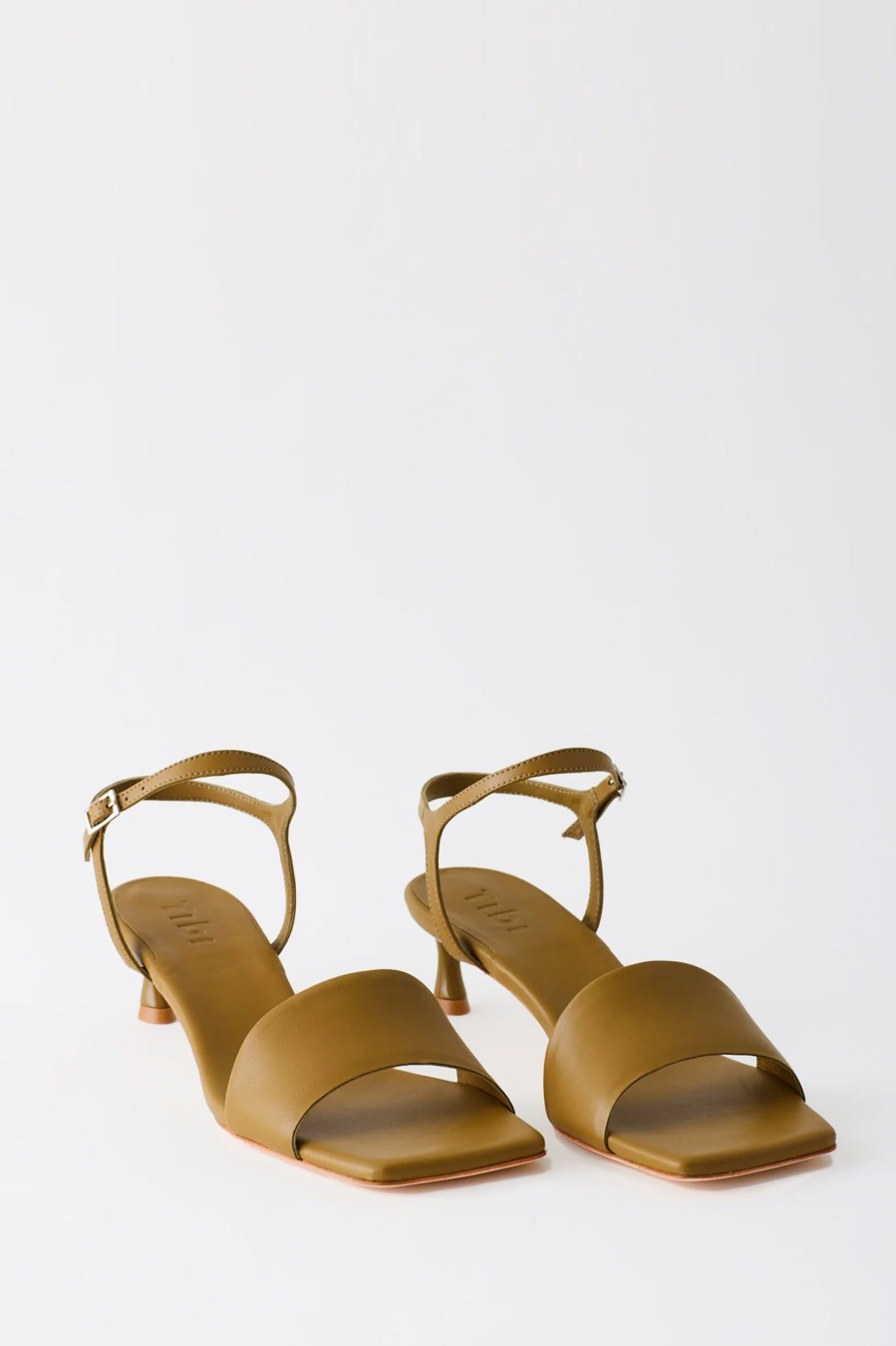 Shoes Tibi | Wilbur Sandal In Pea Green