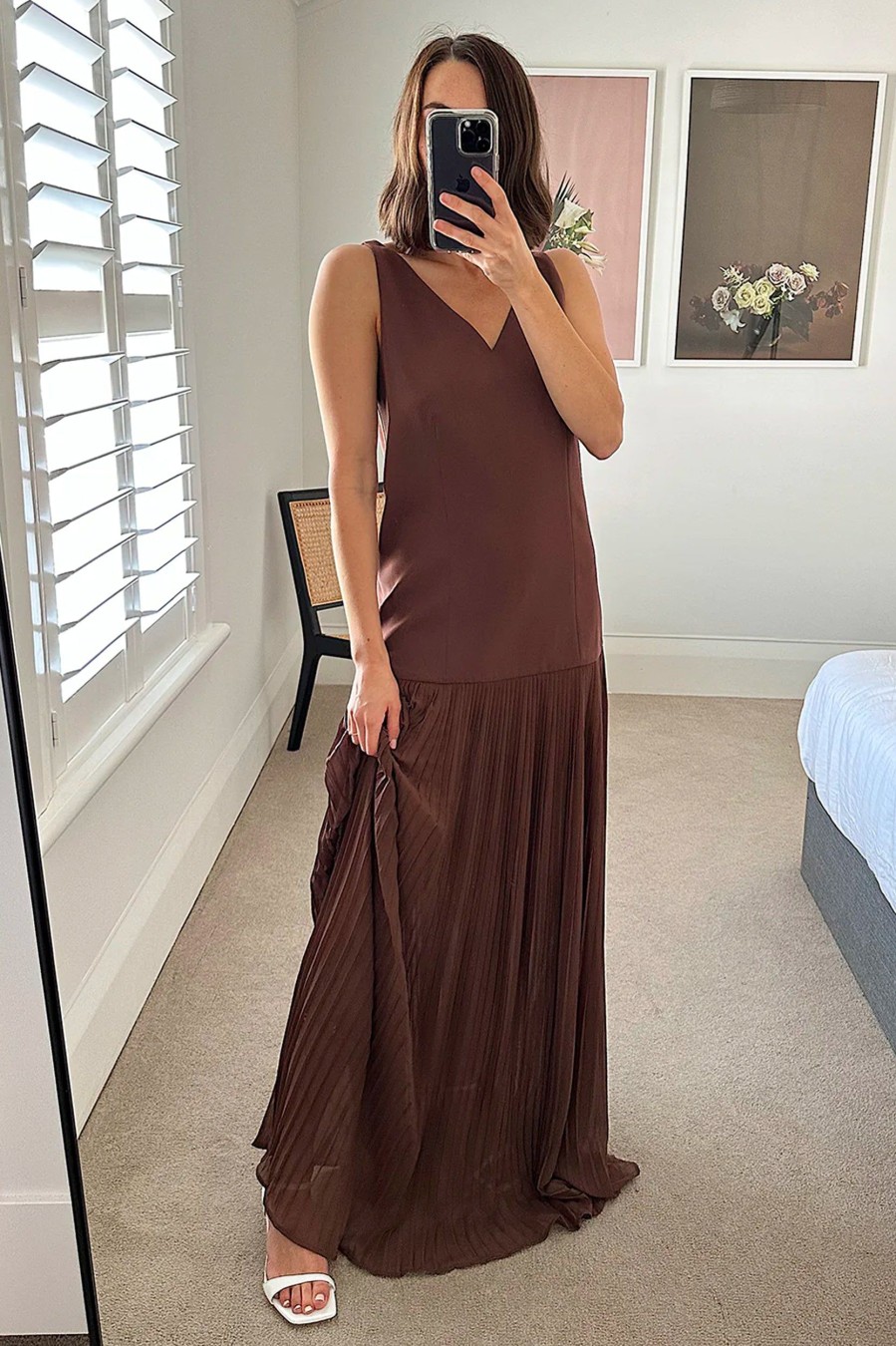 Dresses Rebe | Bella Dress In Carob Brown