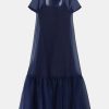 Dresses STAUD | Calluna Dress In Navy Blue