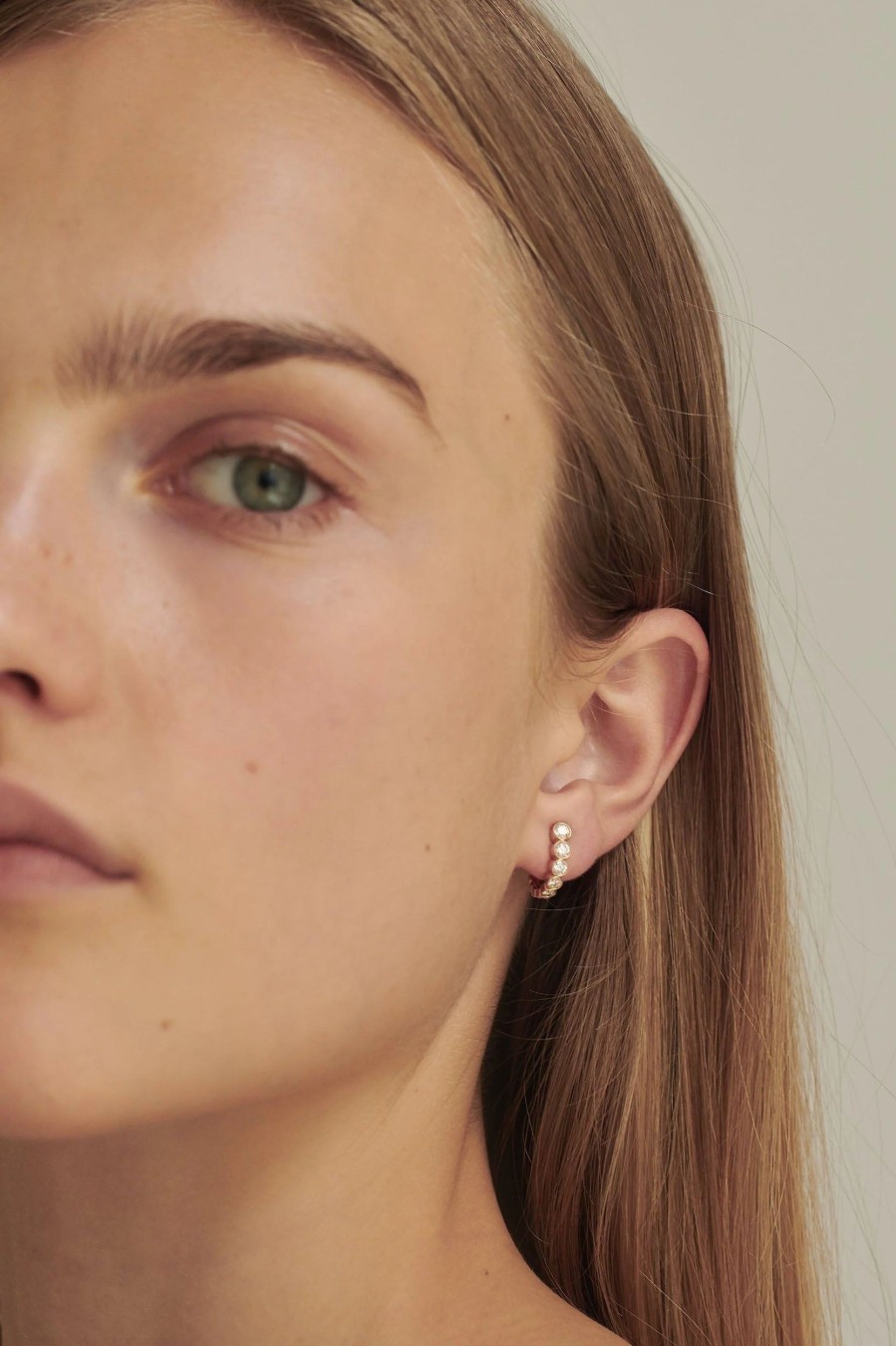 Accessories Sophie Bille Brahe | Petite Boucle Ensemble Earring (Individual) 18K Yellow Gold