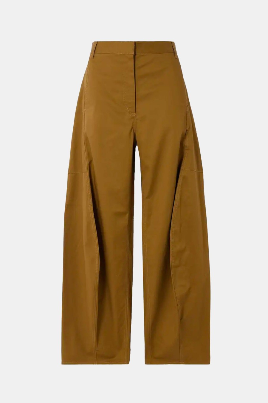 Jeans Tibi | Chino Sid Pant In Caramel - Petite Brown