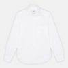 Tops And Shirts With Nothing Underneath | The Classic Poplin Shirt In White