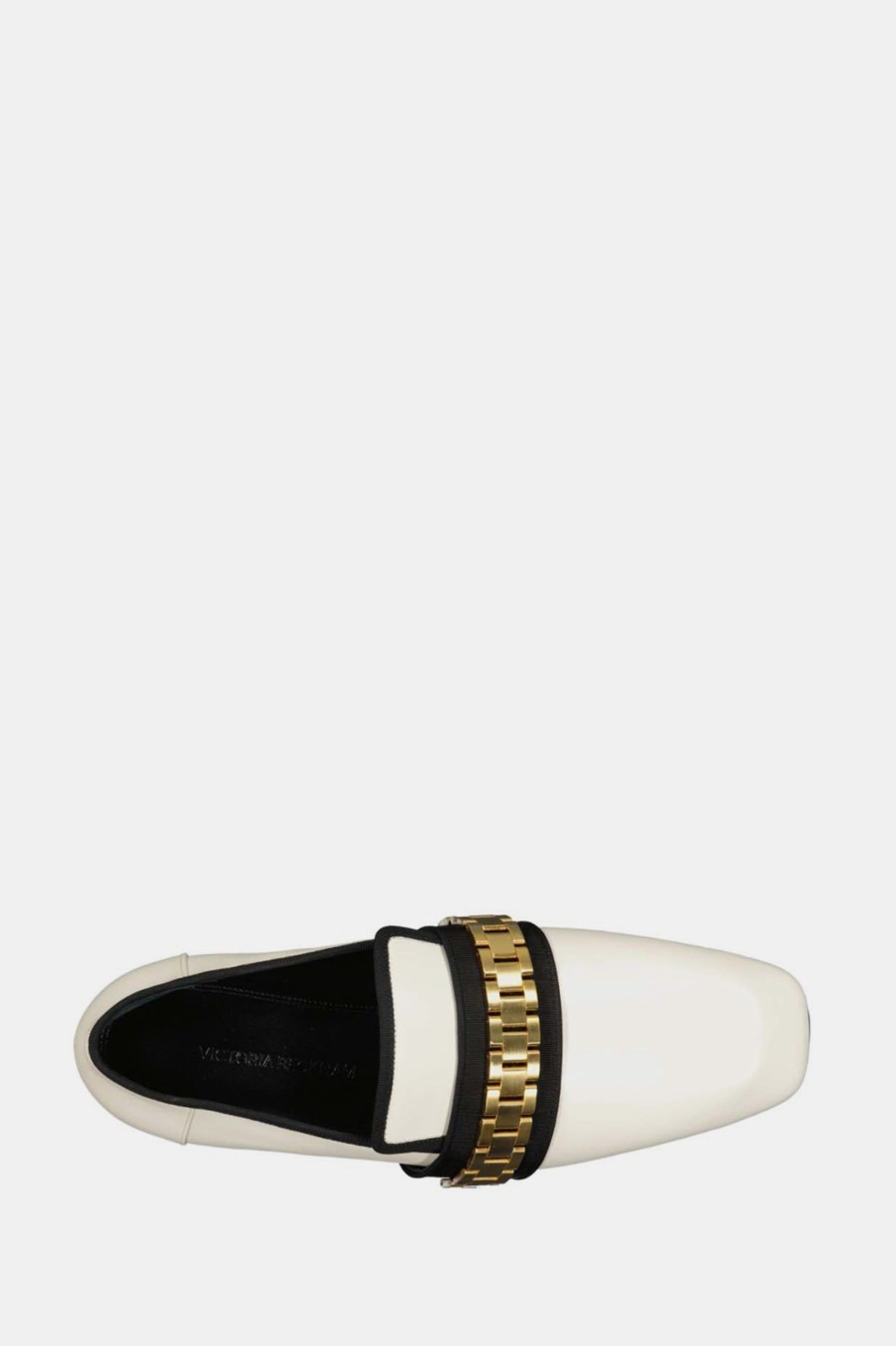 Shoes Victoria Beckham | Debbie Chain Loafer In White