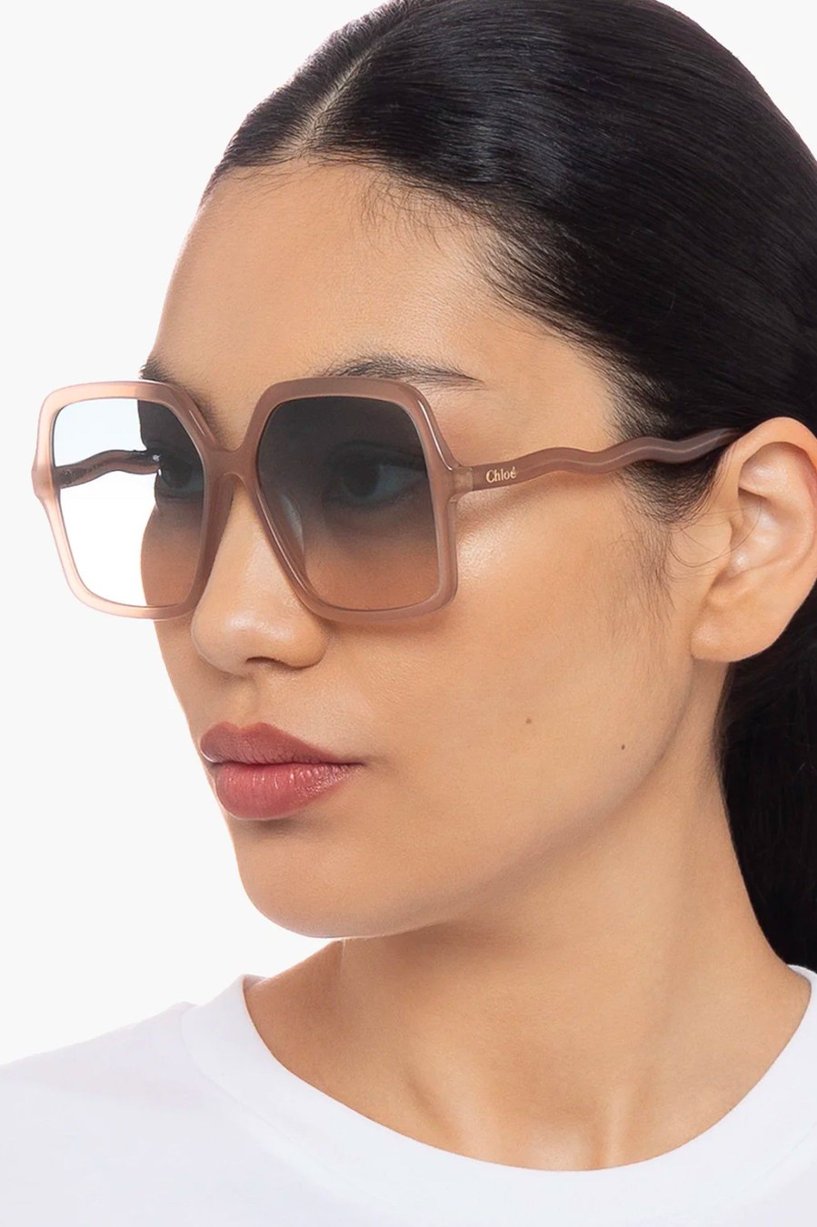 Sunglasses Chloé | Ch0086Sa003 In Nude