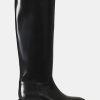 Shoes Anine Bing | Kari Leather Riding Boots In Black