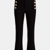 Trousers Derek Lam 10 Crosby | Robertson Crop Flare Trouser In Black