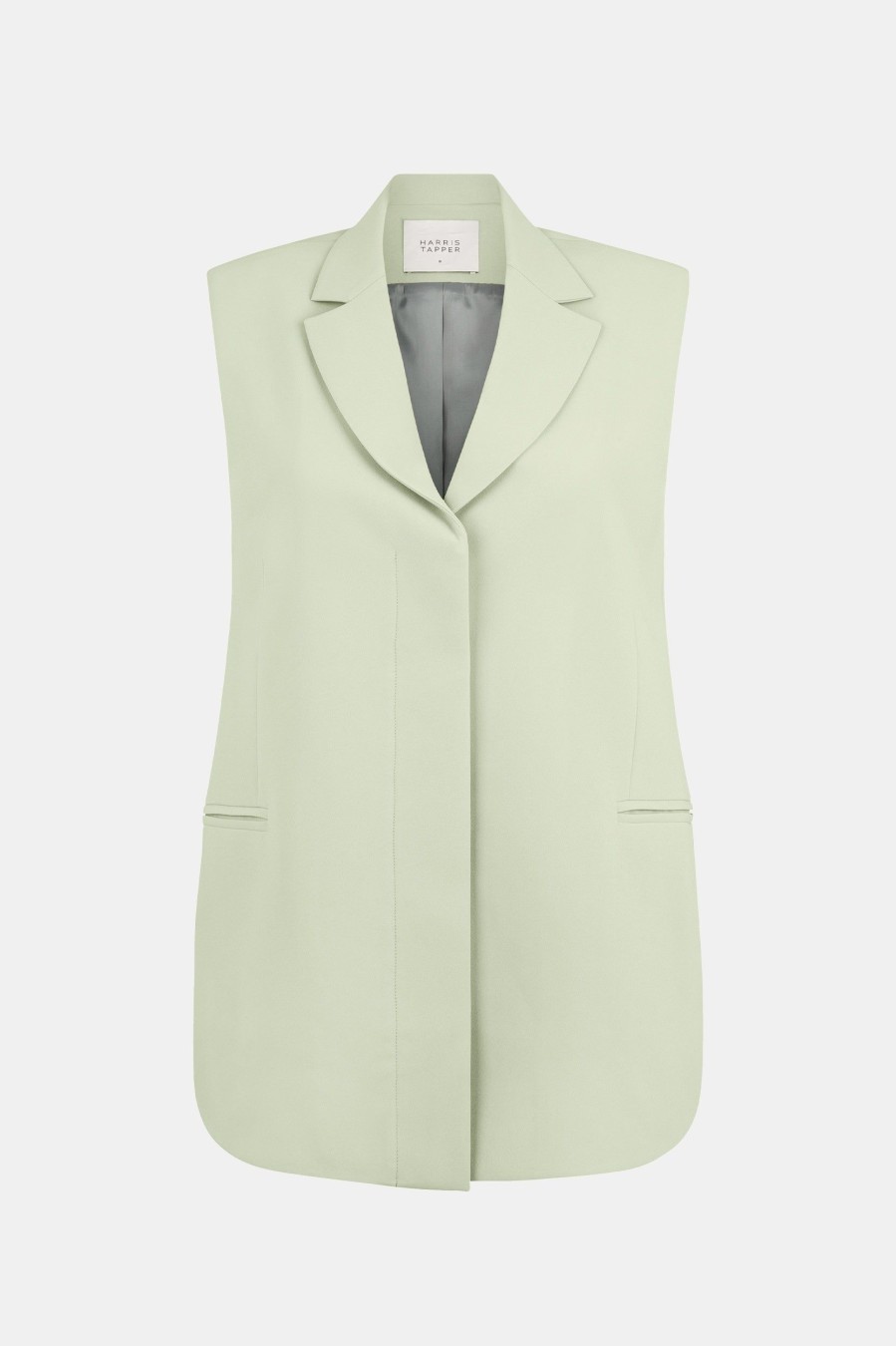 Coats And Jackets Harris Tapper | Henry Vest In Moss Green