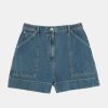 Denim Merlette | Pollock Short In Mid-Blue Denim