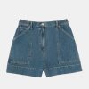 Jeans Merlette | Pollock Short In Mid-Blue Denim