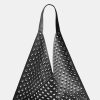 Accessories KHAITE | Sara Tote Bag With Silver Studs In Black