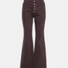 Denim ULLA JOHNSON | The Lou Jean In Mahogany Wash Brown