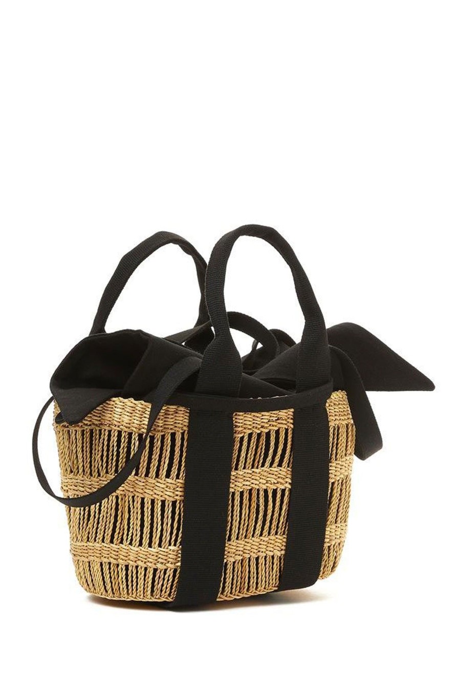 Accessories Muuñ | Mini Caba Combo Straw Bag Multi