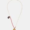 Accessories Christopher Esber | Bezel Beaded Chain Necklace Gold