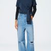 Jeans Tibi | Ryder Jean In Vintage Wash Denim