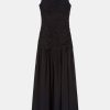 Dresses Lee Mathews | Lou Lou Maxi Dress In Black