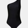 Swimwear Matteau | Asymmetric Maillot In Black