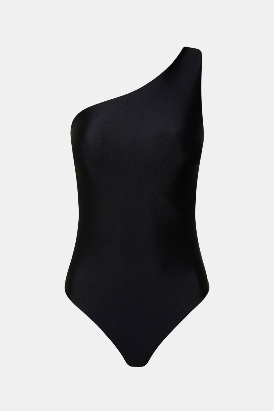 Swimwear Matteau | Asymmetric Maillot In Black