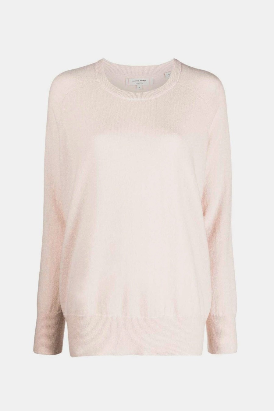 Knitwear And Sweaters Chinti & Parker | Slouchy Cashmere Sweater In Bone Neutrals