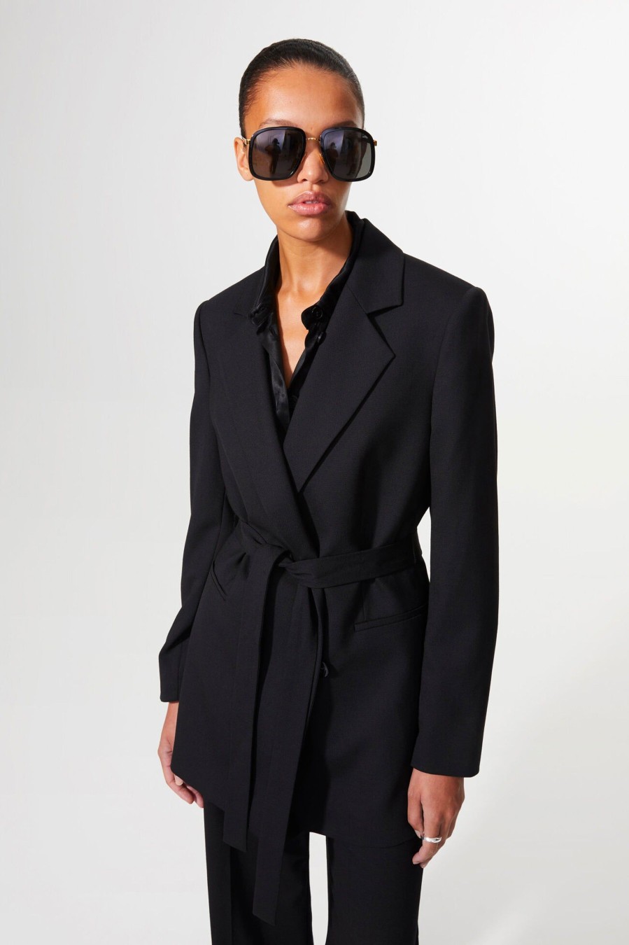 Coats And Jackets Rodebjer | Lucida Blazer In Black