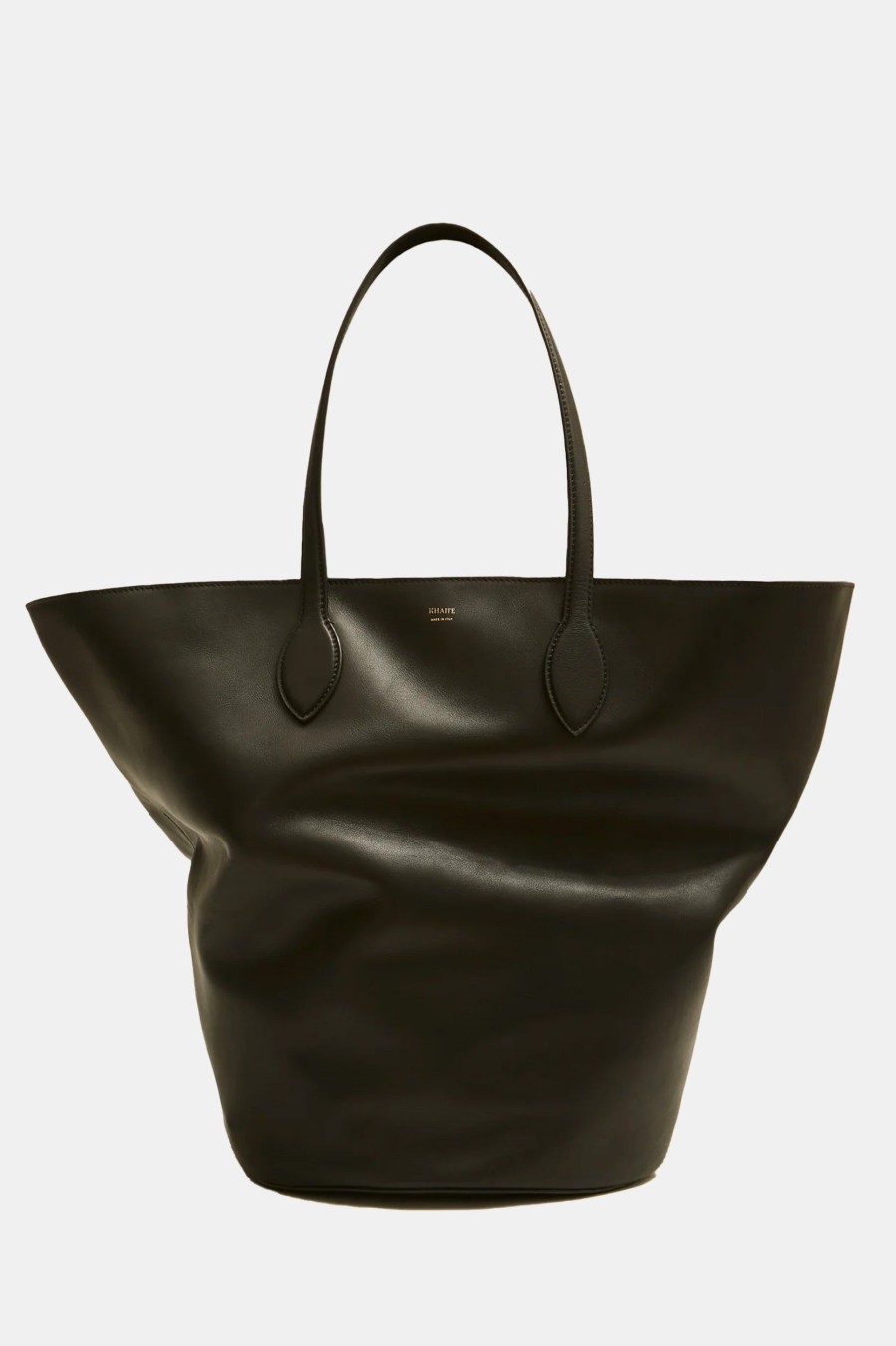 Accessories KHAITE | Osa Circle Tote Medium In Black