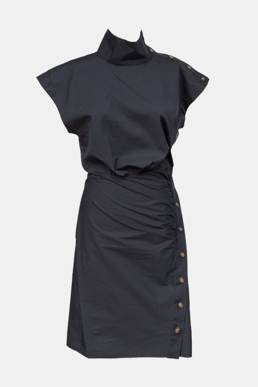 Dresses Veronica Beard | Arabel Poplin Dress In Black